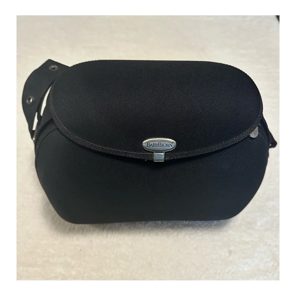 Baby Bjorn Clamshell Hard Case Crossbody Shoulder Expanding Travel Diaper Bag